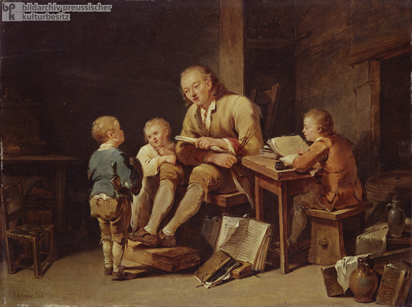 Die Schulstunde (ca. 1770)